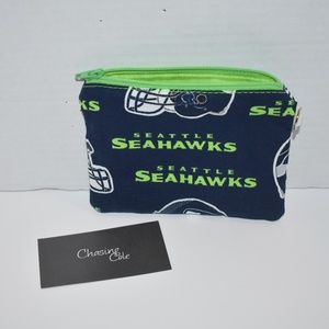 Seattle Seahawks Mini Cosmetic Bag